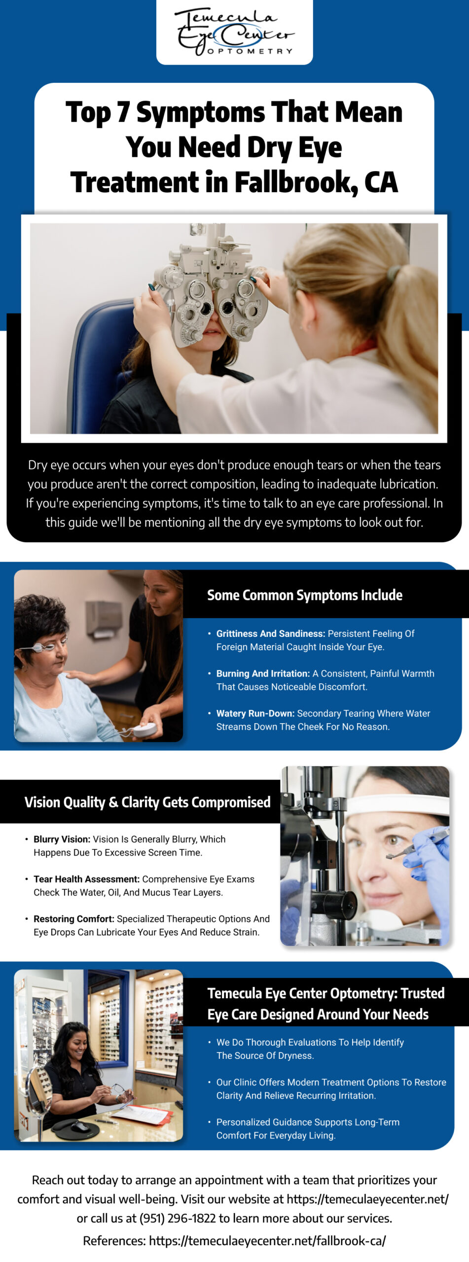 7 Signs You Need Dry Eye Treatment Fallbrook